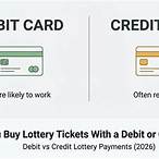 can u buy lottery tickets with a debit card